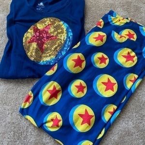 Pixar 2 piece outfit